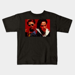 keanu reeves and river phoenix Kids T-Shirt